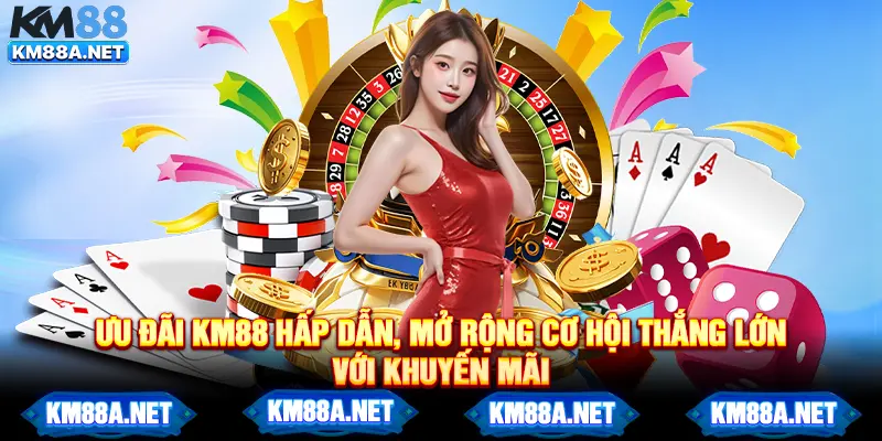 Ưu đãi KM88 hấp dẫn, mở rộng cơ hội thắng lớn với khuyến mãi